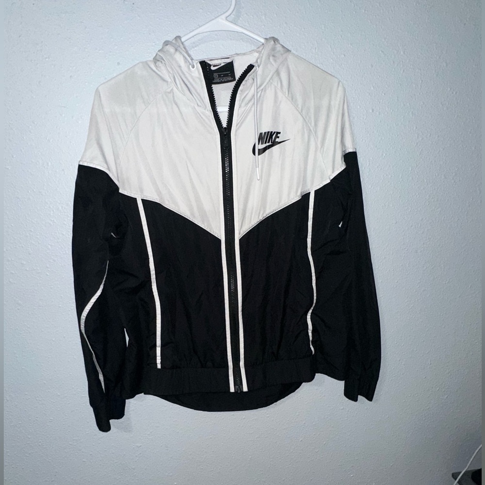 Nike Women's Black and White Jacket